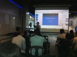 CE-GNU-LUG talks about Meego during a meetup last July 29 in TechBar at the Asiatown It Park. CE-GNU-LUG talks about Meego during a meetup last July 29 in TechBar at the Asiatown It Park.