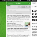 EVERNOTE. The Evernote applications for iOS and Android allow you to manage your notes on the go.