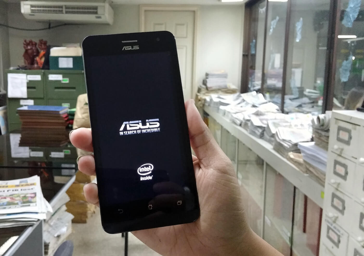 Budget smartphone. The Asus Zenfone 5 Lite is a good option for those wanting to upgrade to a smartphone on a budget.
