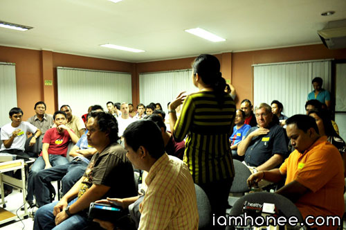 Members of local startups meet in the Cebu Educational Development Foundation for Information Technology (CEDF-IT) office at the Asiatown IT Park in Cebu City. (Photo by Honeylyn Balingcasag) 